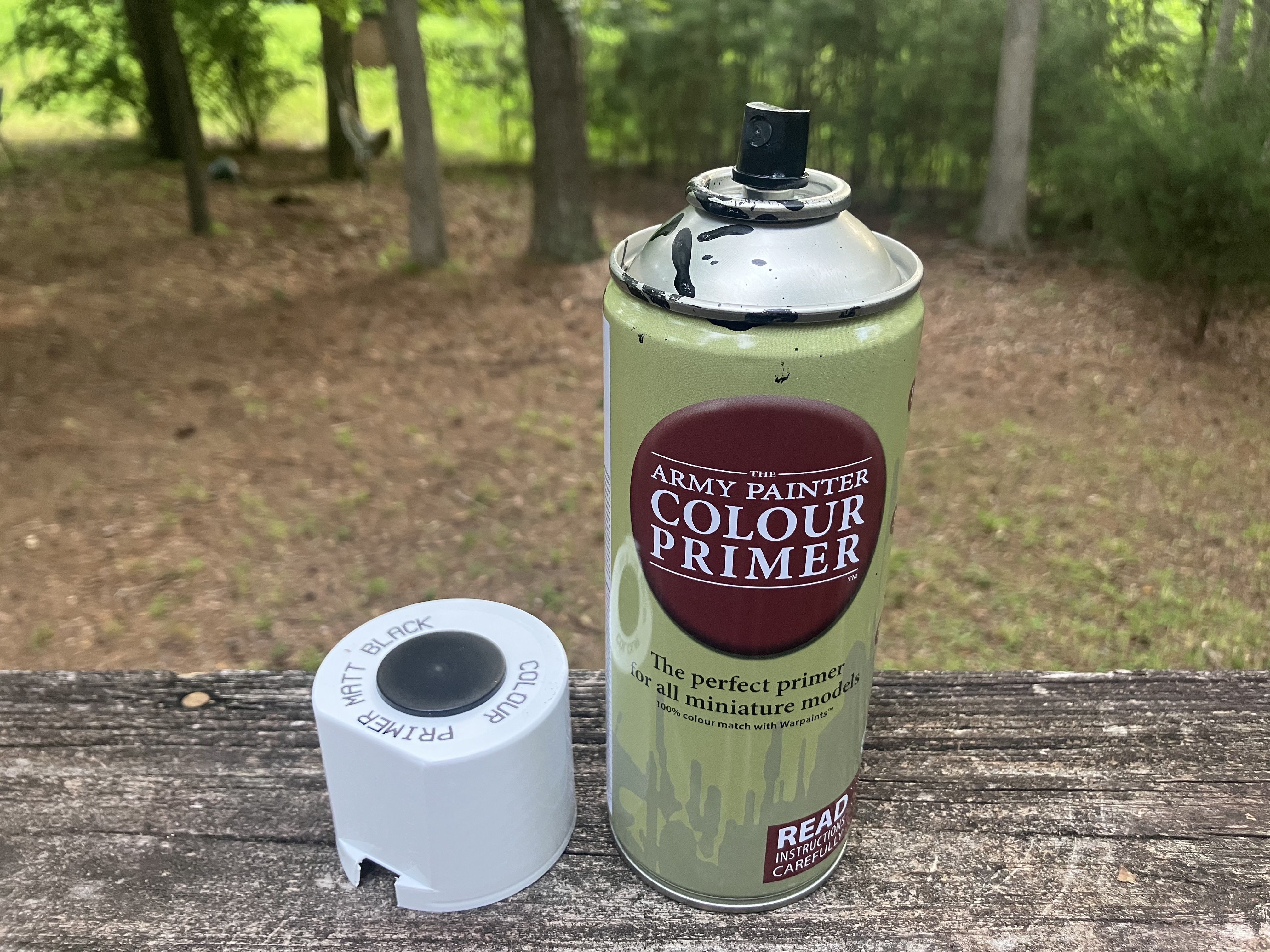 Army Painter Colour Primer Matt Black spraypaint